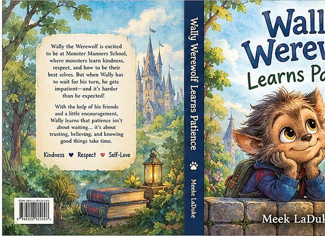 Wally the Werewolf Learns Patience book cover