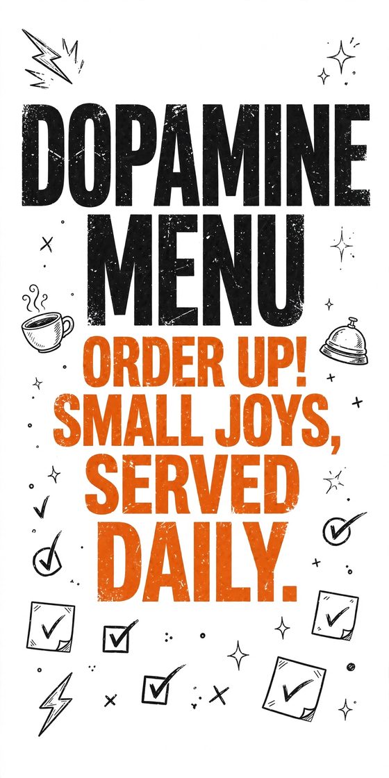 Dopamine Menu journal cover