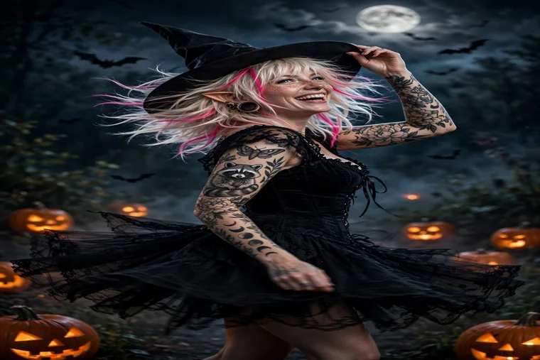 Tattooed and Beautiful 2027 calendar art