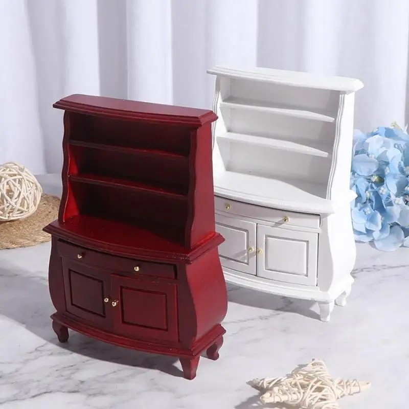 Mini Wooden Bookcase