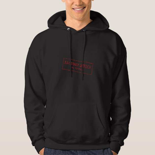Factory Defect Hoodie — Funny ND Hoodie — product photo