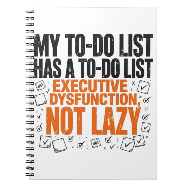 My To-Do List Has a To-Do List Funny ADHD Journal — product photo