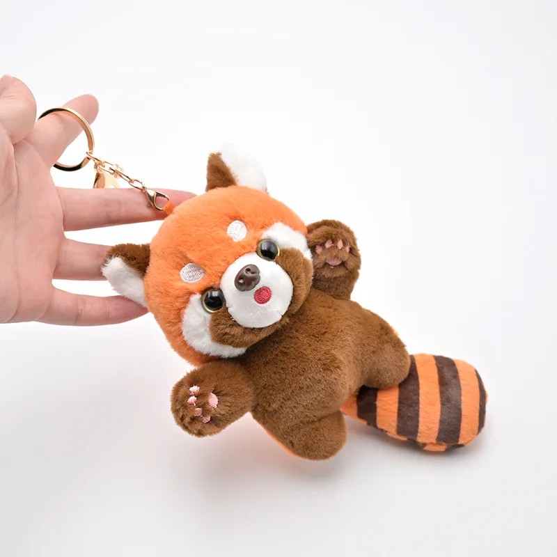 Raccoon Plush Keychain